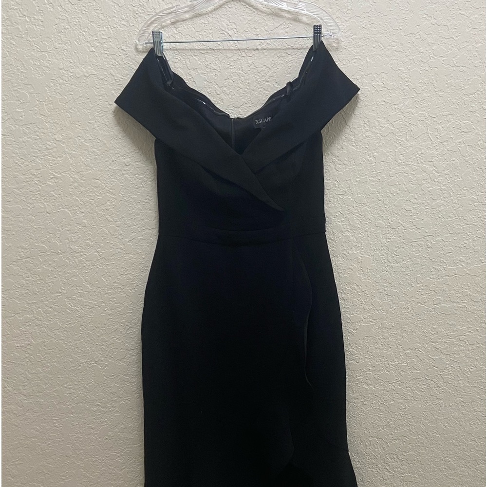 XSCAPE Black Evening Dress size 10 “sexy”